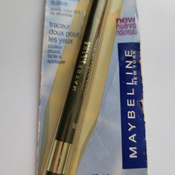 Maybelline Soft Lining Pencil Eyeliner Charcoal #256 SEALED Package Wear - Picture 4 of 7